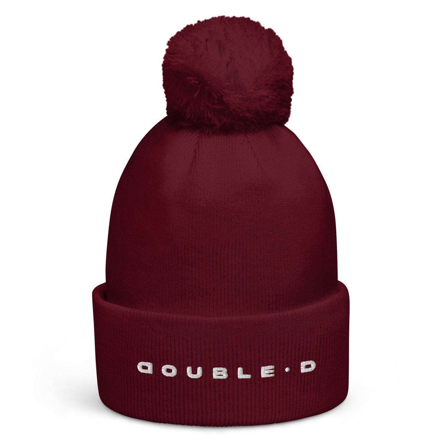 PomPom Hat Bordeaux