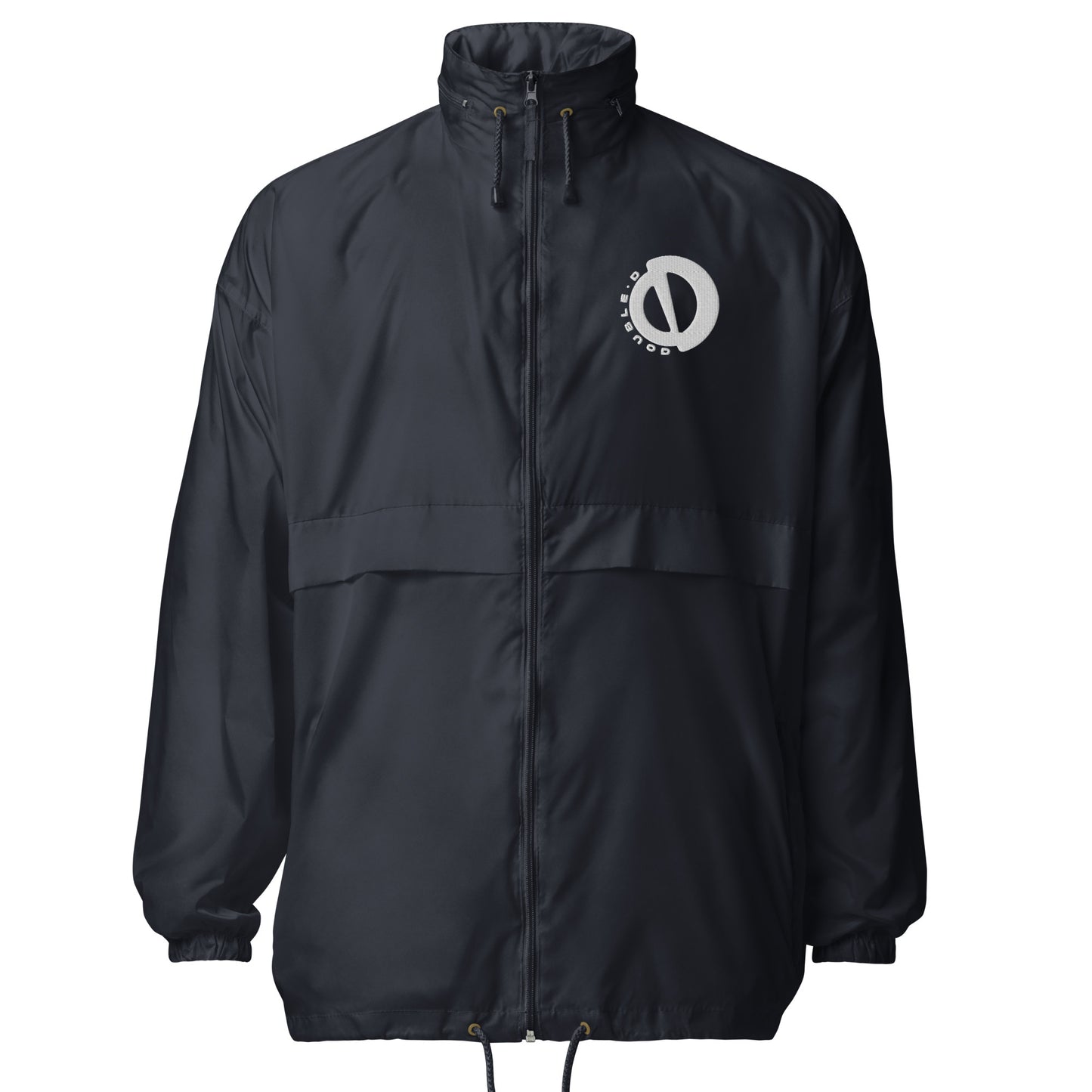 Navy windbreaker